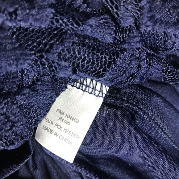 NWT charming Charlie laces sheath dress size small - Picture 7 of 7